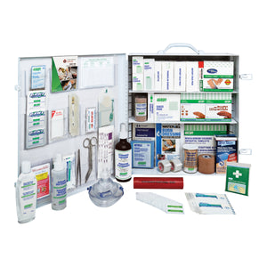 MANITOBA, WORKPLACE STANDARD, #3, METAL CABINET FIRST AID KIT w/ADJUSTABLE SHELVES