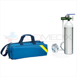 Oxygen Kit With Regulator & D (425 L) Cylinder Nylon