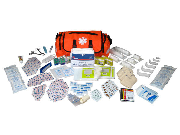 Eco Medix Basic First Responder Trauma Kit - Orange - ECOMEDIX