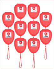 10 Eco Medix CPR MASKS (10 Pack) - ECOMEDIX